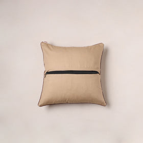 Kalamkari Print Cushion Cover (16 x 16 in) 124