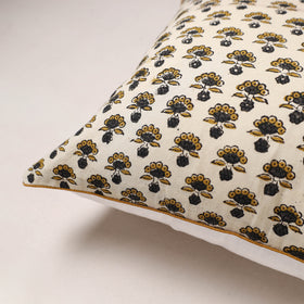 Bagru print cushion cover (16 x 16 in) 126 - handcrafted