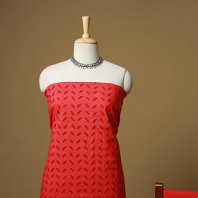 Barmer Cut Work Cotton Applique 3pc Unstitched Dress Material 08