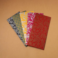 Floral Print Handcrafted Notecards with Envelopes (Set of 5) 04