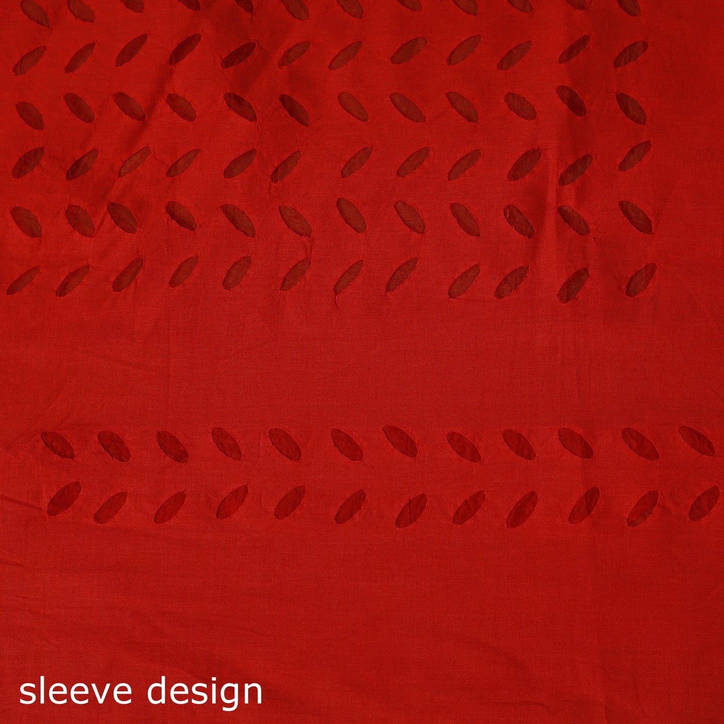 Barmer Cut Work Cotton Applique 3pc Unstitched Dress Material 08