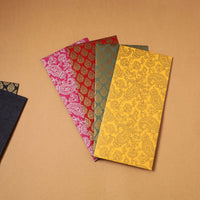 Floral Print Handcrafted Notecards with Envelopes (Set of 5) 11