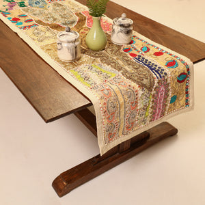 Banjara Vintage Embroidery Table Runner (60 x 16 in) 37