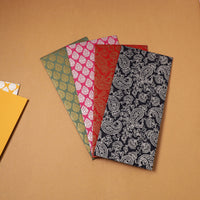 Floral Print Handcrafted Notecards with Envelopes (Set of 5) 12