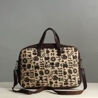 block print laptop bag