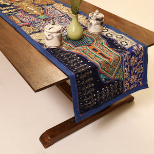 Banjara Vintage Embroidery Table Runner (60 x 16 in) 40