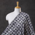  Blue Cotton Kutch Batik Print Fabric