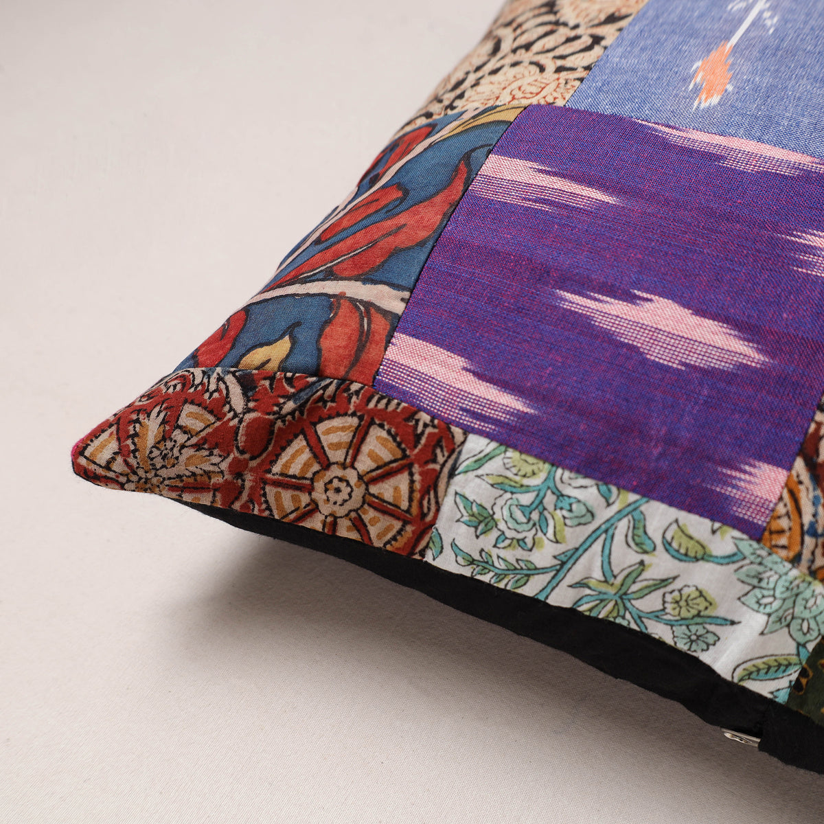 Patchwork Cushion Cover (16 x 16 in) 136