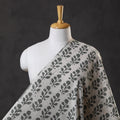  Grey Cotton Kutch Batik Print Fabric