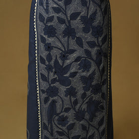 Bengal Kantha Hand Embroidered Unstitched Kurta Material (2.75M) 14