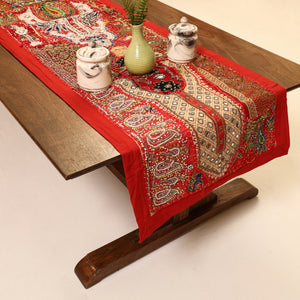 Banjara Vintage Embroidery Table Runner (60 x 16 in) 42
