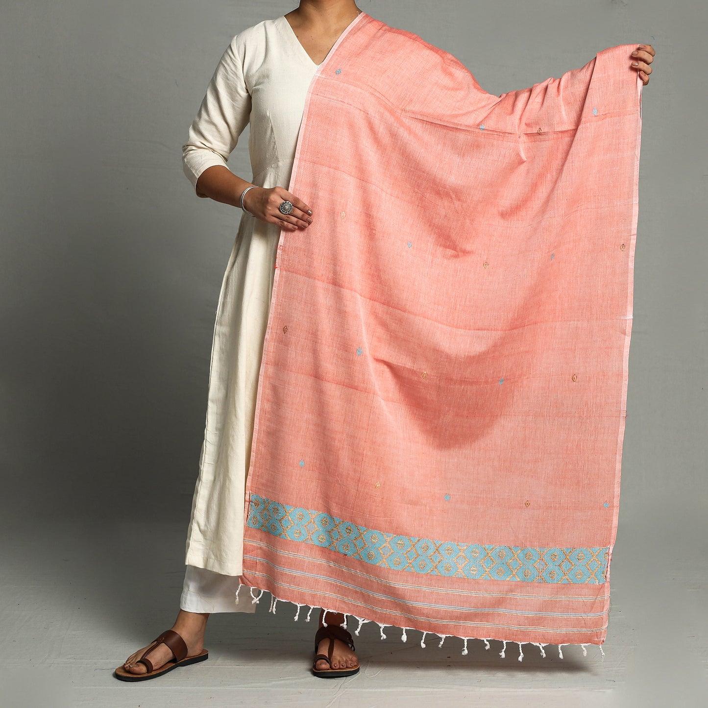 Handloom Cotton Dupatta