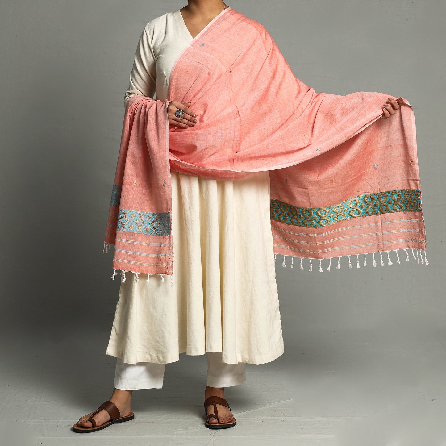 Handloom Cotton Dupatta