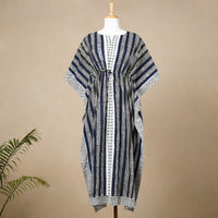 block printed kaftan 