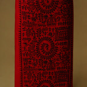 Bengal Kantha Hand Embroidered Unstitched Kurta Material (2.8M) 11