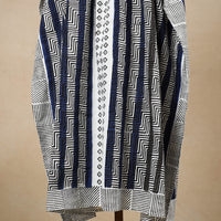 block printed kaftan 