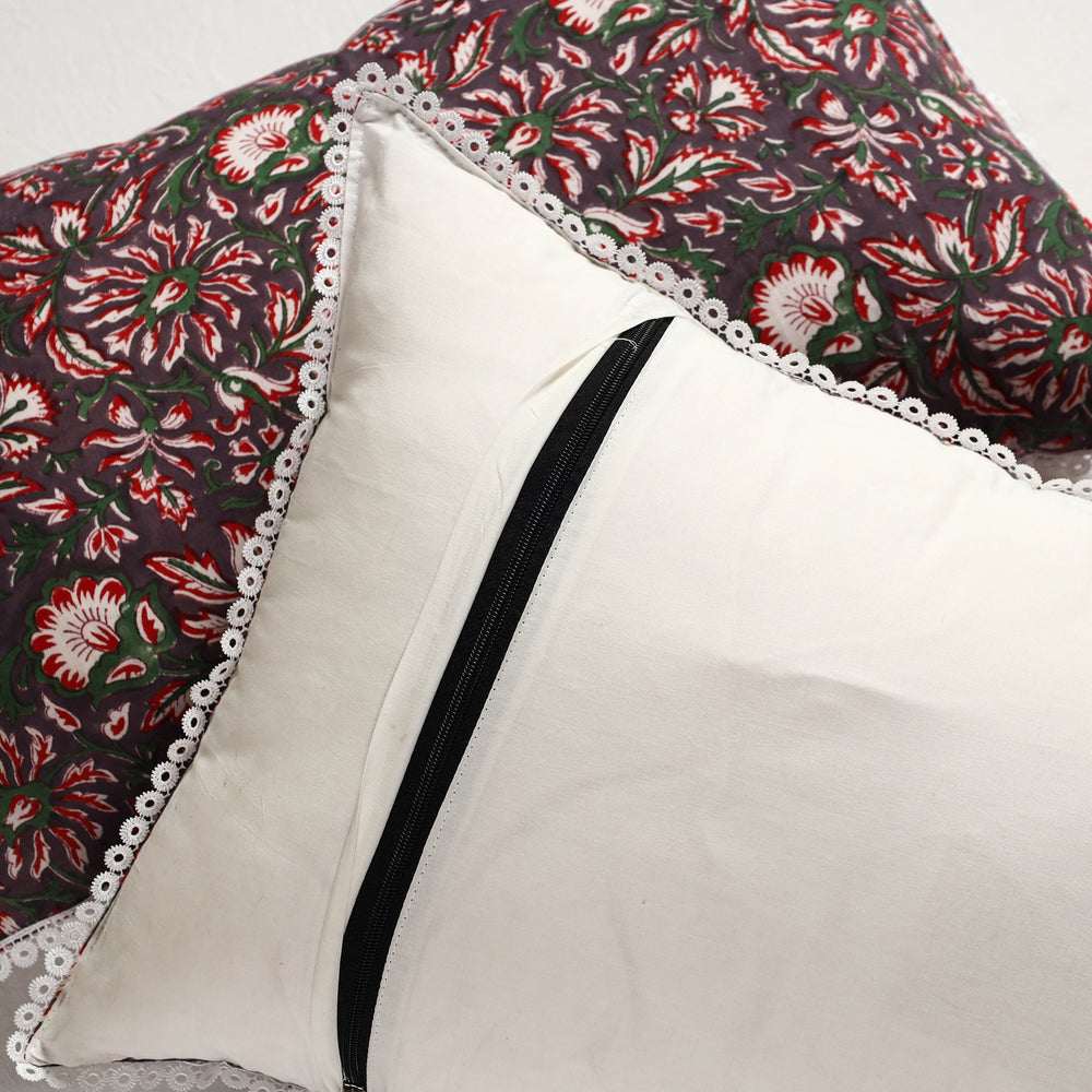 sanganeri pillow cover set