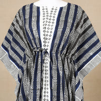 block printed kaftan 