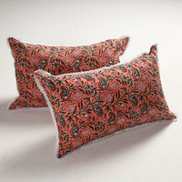 block print pillow covers