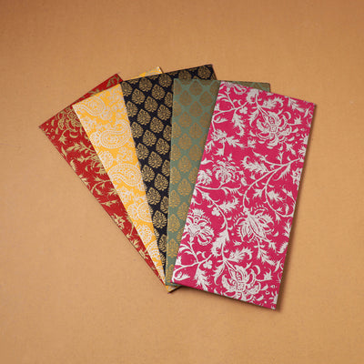 Floral Print Handcrafted Notecards with Envelopes (Set of 5) 32