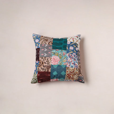 Patchwork Cushion Cover (16 x 16 in) 146