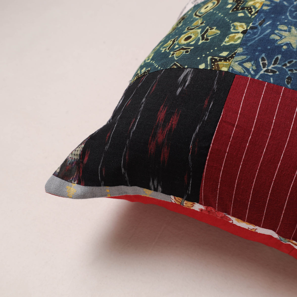Patchwork Cushion Cover (16 x 16 in) 151