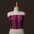 Bengal Kantha Hand Embroidered Cotton Blouse Piece 01
