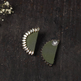 Shifa Stone Work Fabart Earrings Online