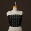 Bengal Kantha Hand Embroidered Cotton Blouse Piece 19