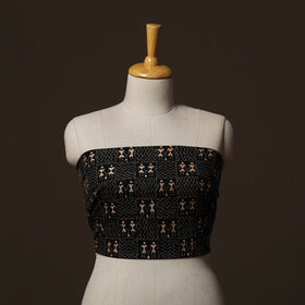 Bengal Kantha Hand Embroidered Cotton Blouse Piece 20