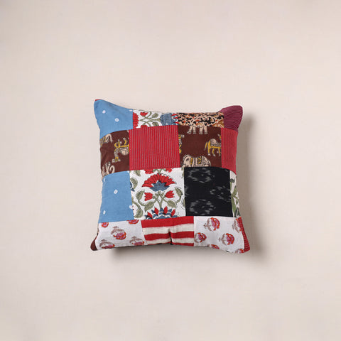 Patchwork Cushion Cover (16 x 16 in) 160