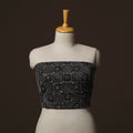 Bengal Kantha Hand Embroidered Cotton Blouse Piece 24