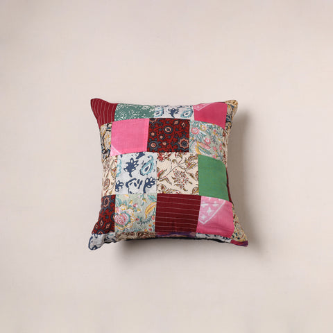 Patchwork Cushion Cover (16 x 16 in) 162