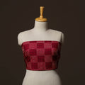 Bengal Kantha Hand Embroidered Cotton Blouse Piece 29
