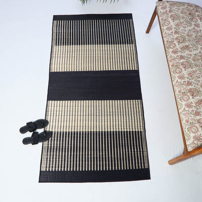 Handwoven Pattamadai Korai Grass Floor Mat (73 x 36 in) 02