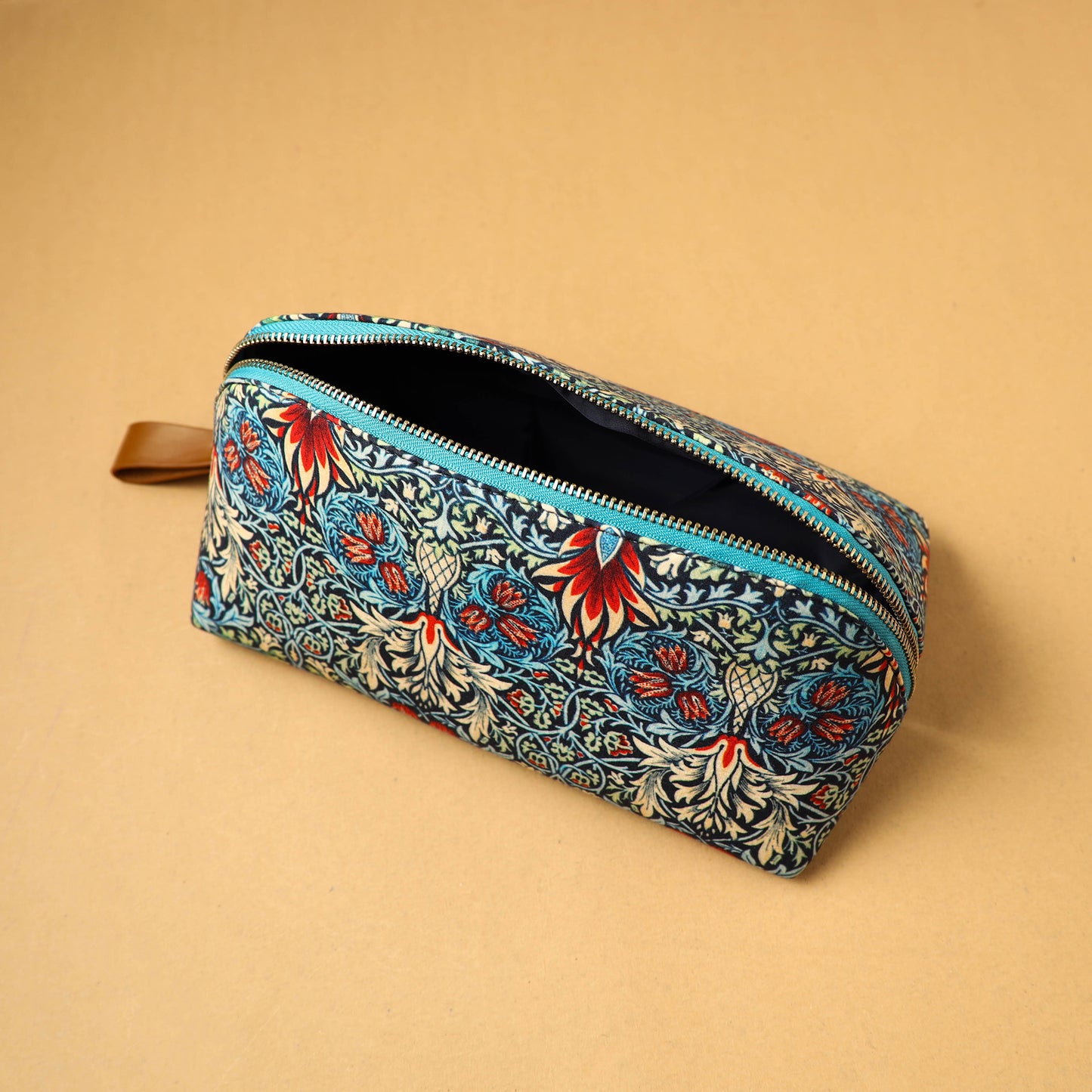 Multicolor - Floral Print Handcrafted Multipurpose Toiletry Pouch 47