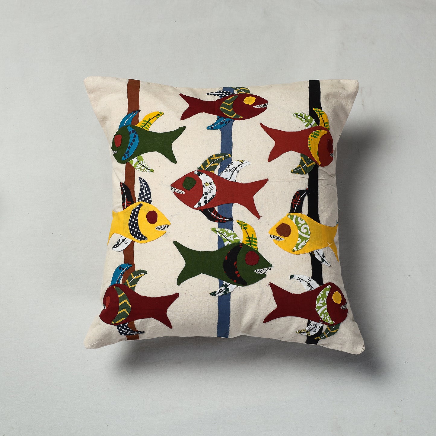 Applique Work Cushion Cover