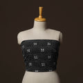 Bengal Kantha Hand Embroidered Cotton Blouse Piece 44