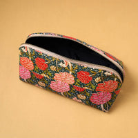 Multicolor - Floral Print Handcrafted Multipurpose Toiletry Pouch 49