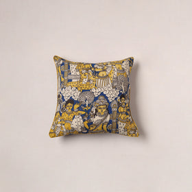 Kalamkari Print Cushion Cover (16 x 16 in) 171