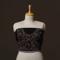Bengal Kantha Hand Embroidered Cotton Blouse Piece 50