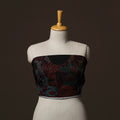 Bengal Kantha Hand Embroidered Cotton Blouse Piece 52