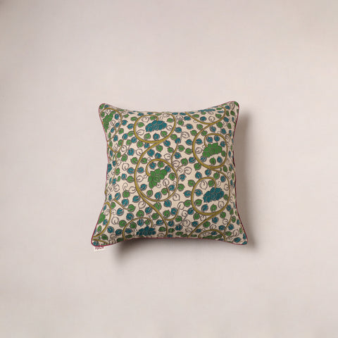 Kalamkari Print Cushion Cover (16 x 16 in) 172