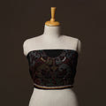 Bengal Kantha Hand Embroidered Cotton Blouse Piece 54