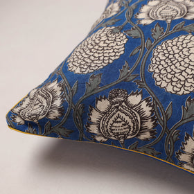 Kalamkari Print Cushion Cover (16 x 16 in) 173
