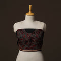 Bengal Kantha Hand Embroidered Cotton Blouse Piece 56