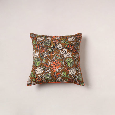 Kalamkari Print Cushion Cover (16 x 16 in) 174