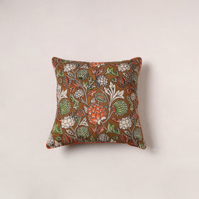 Kalamkari Print Cushion Cover (16 x 16 in) 174