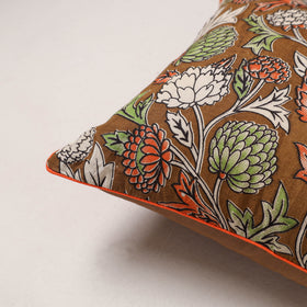 Kalamkari Print Cushion Cover (16 x 16 in) 174
