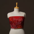 Bengal Kantha Hand Embroidered Cotton Blouse Piece 60